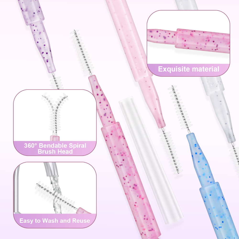MAYOOC Mini Eyebrow Brush Brow - огляд і ціна Eyelash Extension Uv Glue
