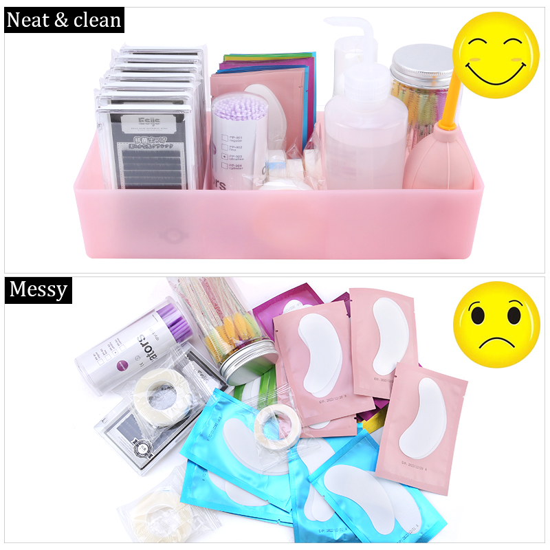 Eyelash Storage Box Large Capa - огляд і ціна Eyelash Extension Double Lash