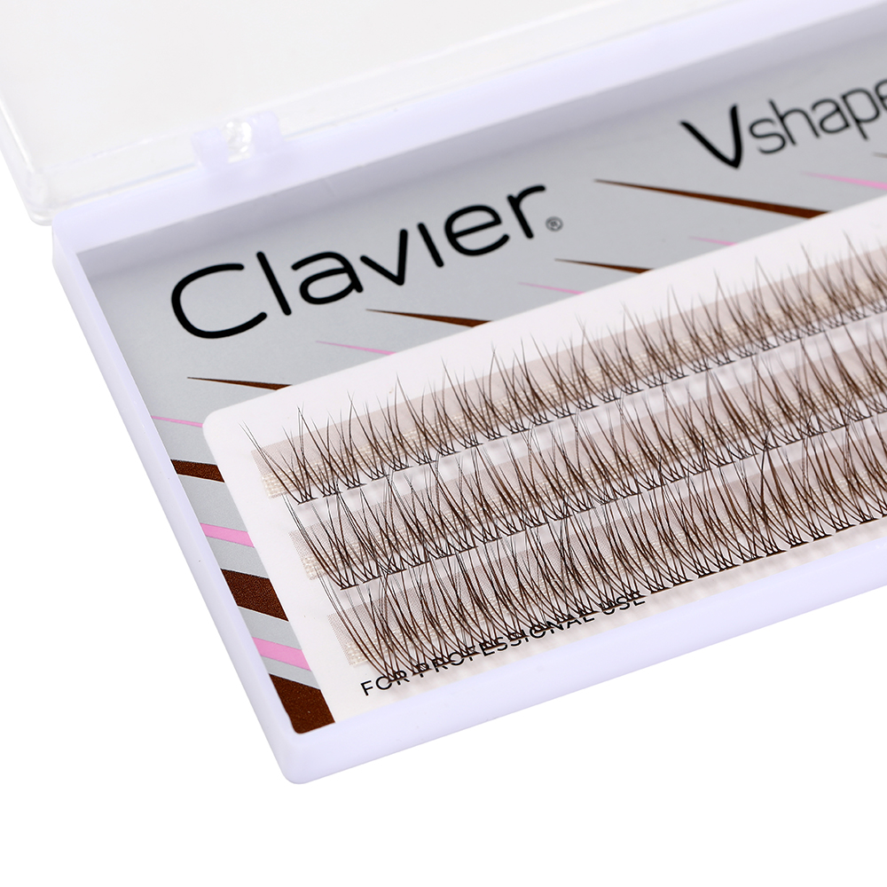 Clavier Brown Vshape Light Clu - огляд і ціна Eyelash Extension Anime