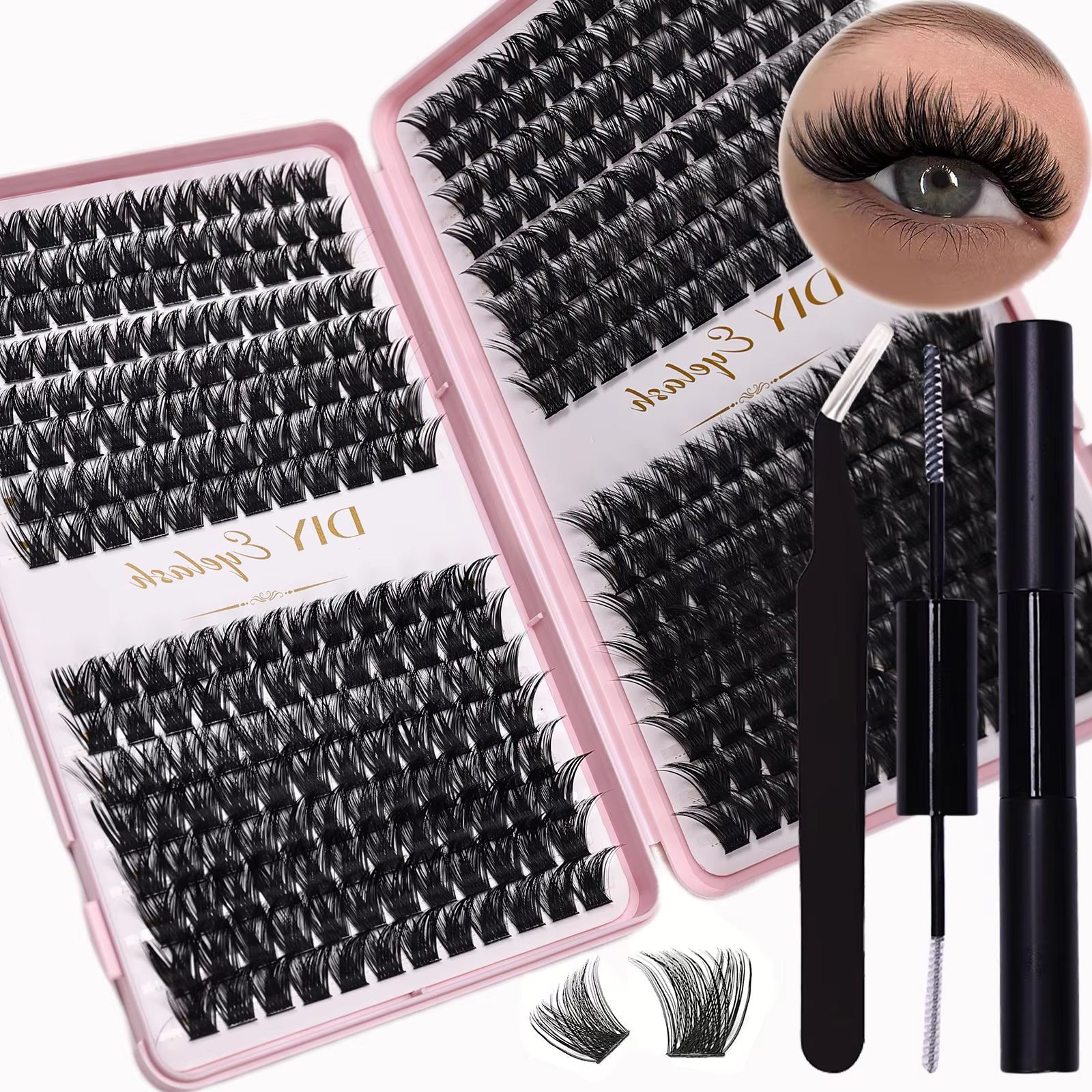 DIY Eyelash Extension Kit 384p - огляд і ціна Eyelash Extension Equipment