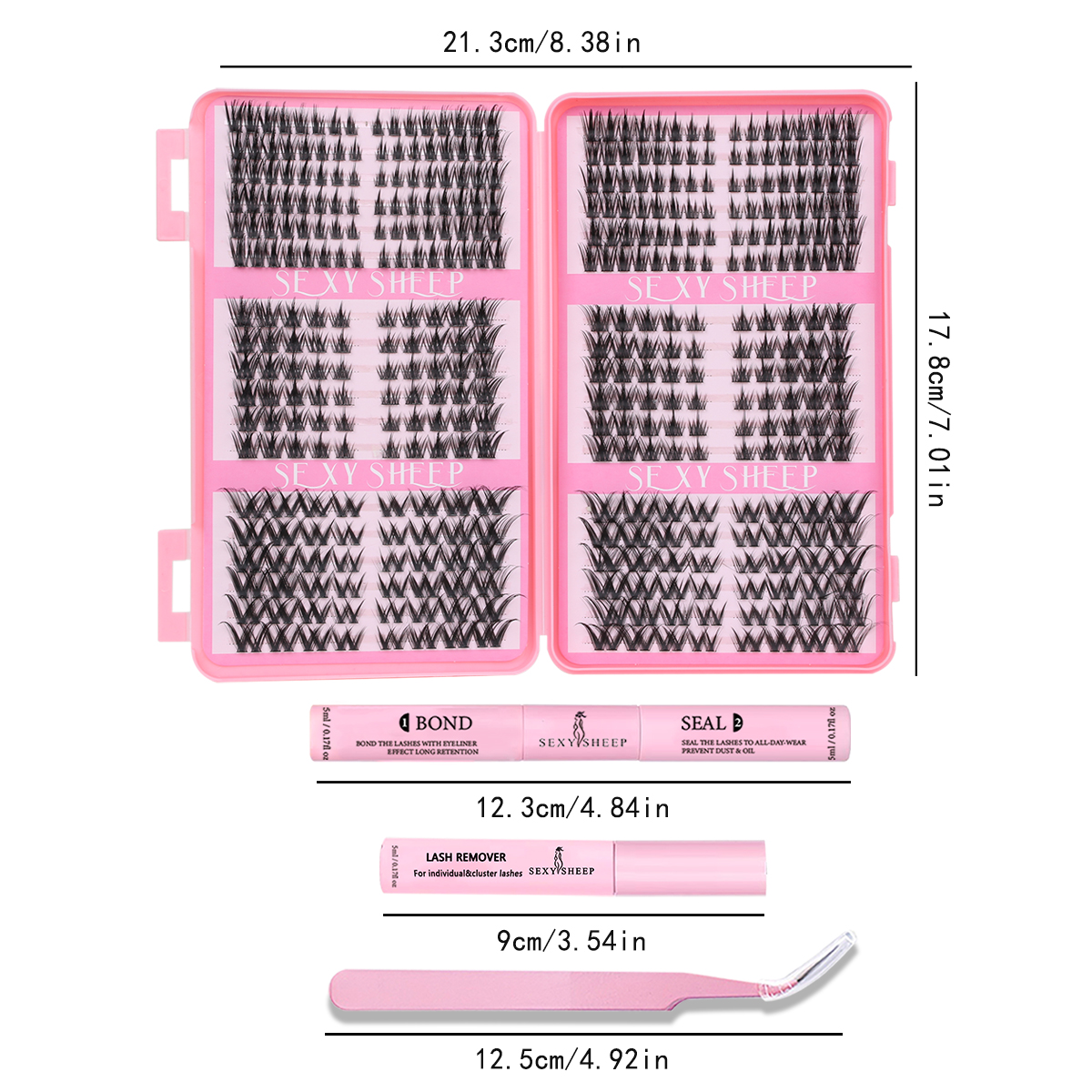 Eyelash Clusters Kit Cat Lashe - огляд і ціна Eyelash Extension Equipment