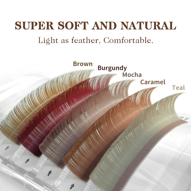 NATUHANA  Colored Eyelashes Ex - огляд і ціна Eyelash Extension Natural Classic
