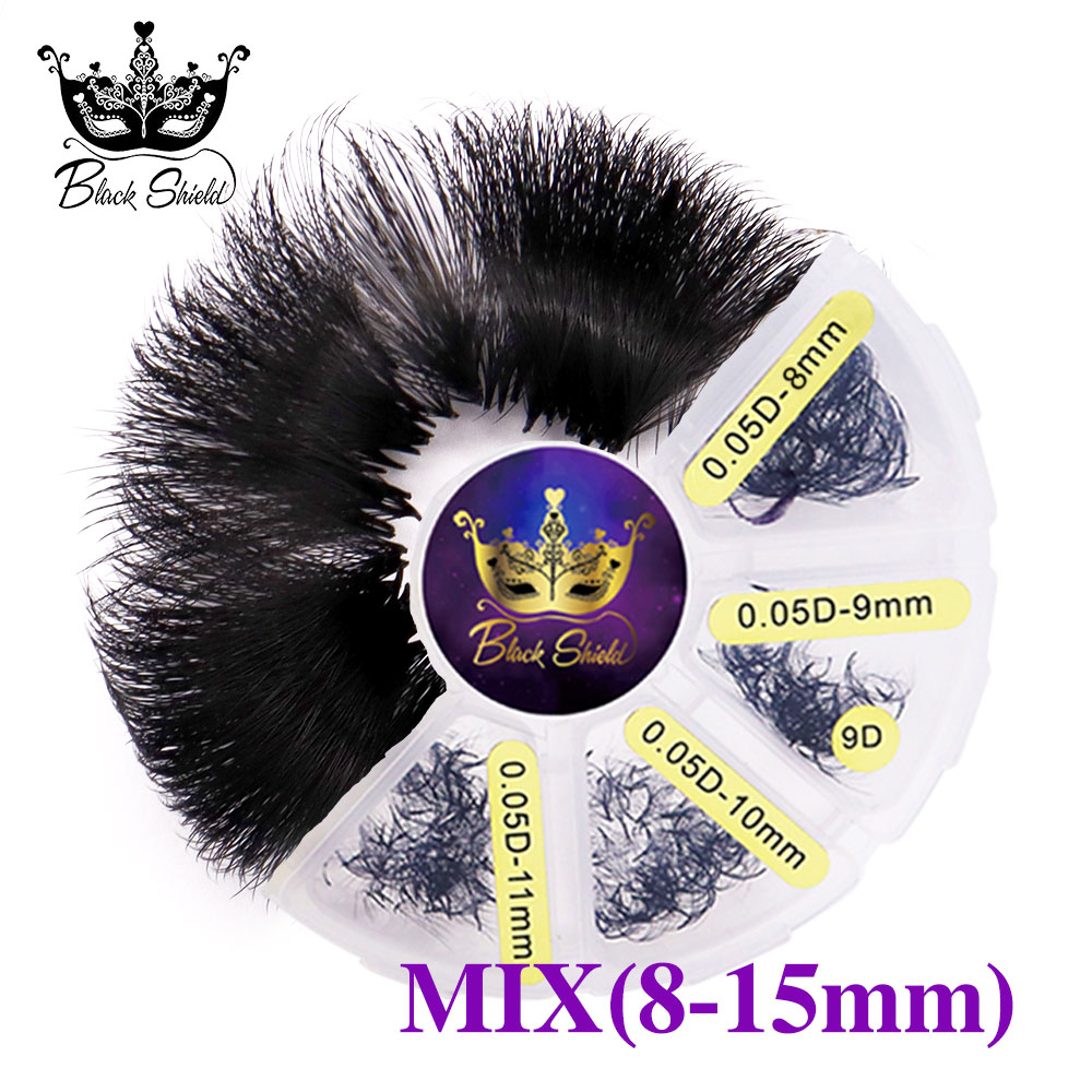 1000 Fans Loose Fan Mixed Leng - огляд і ціна Eyelash Extension Medium