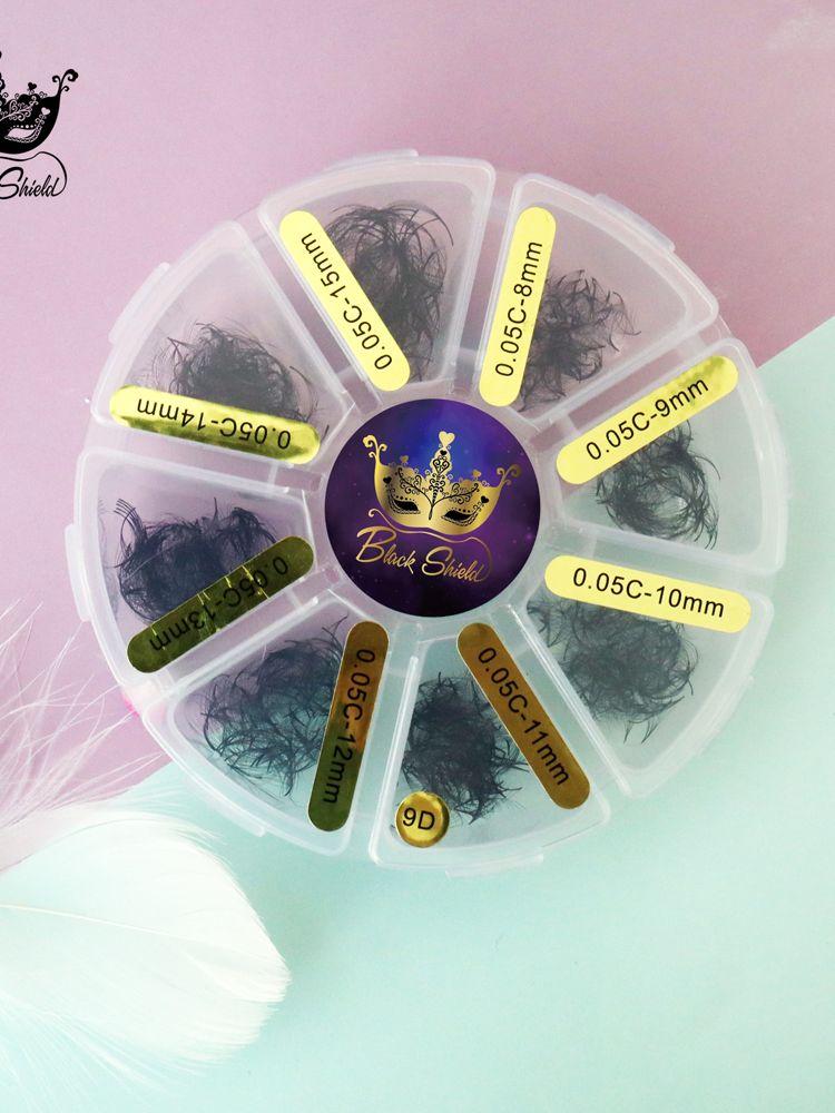 1000 Fans Loose Fan Mixed Leng - огляд і ціна Eyelash Extension Medium
