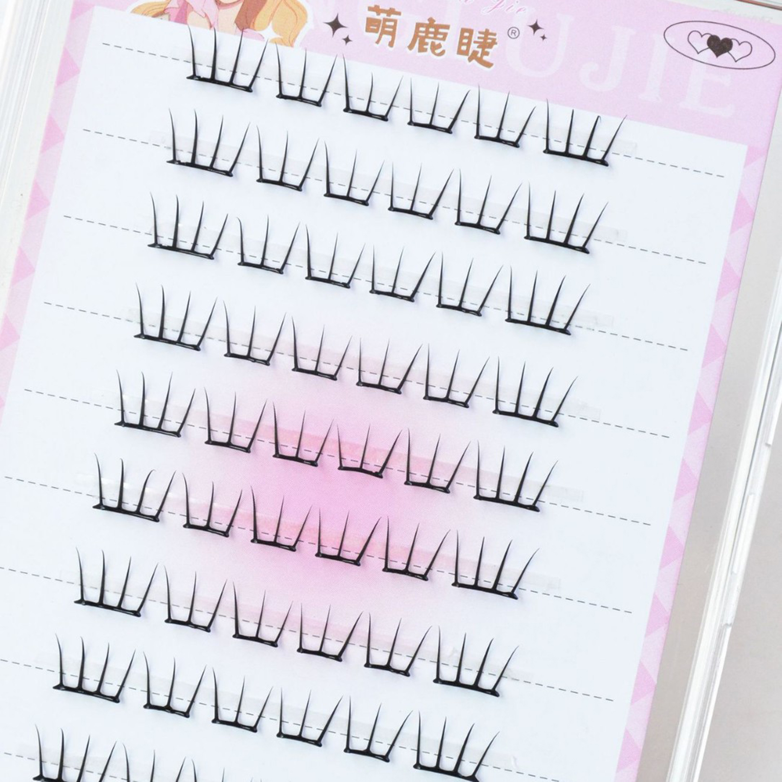 Self Adhesive Cluster Lashes I - огляд і ціна Eyelash Extension Uv Glue