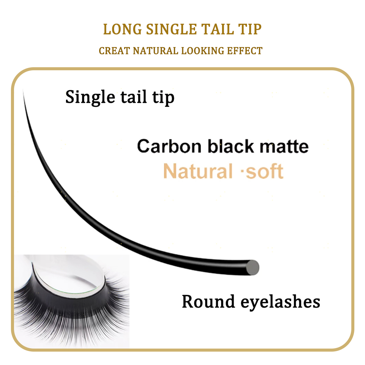 Domi Faux Mink False Individua - огляд і ціна Eyelash Extension Anime