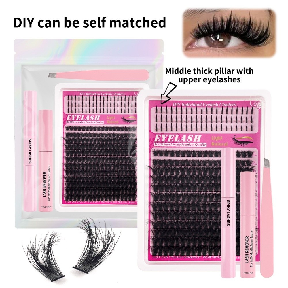 8-18mm Length False Eyelashes  - огляд і ціна Eyelash Extension Natural