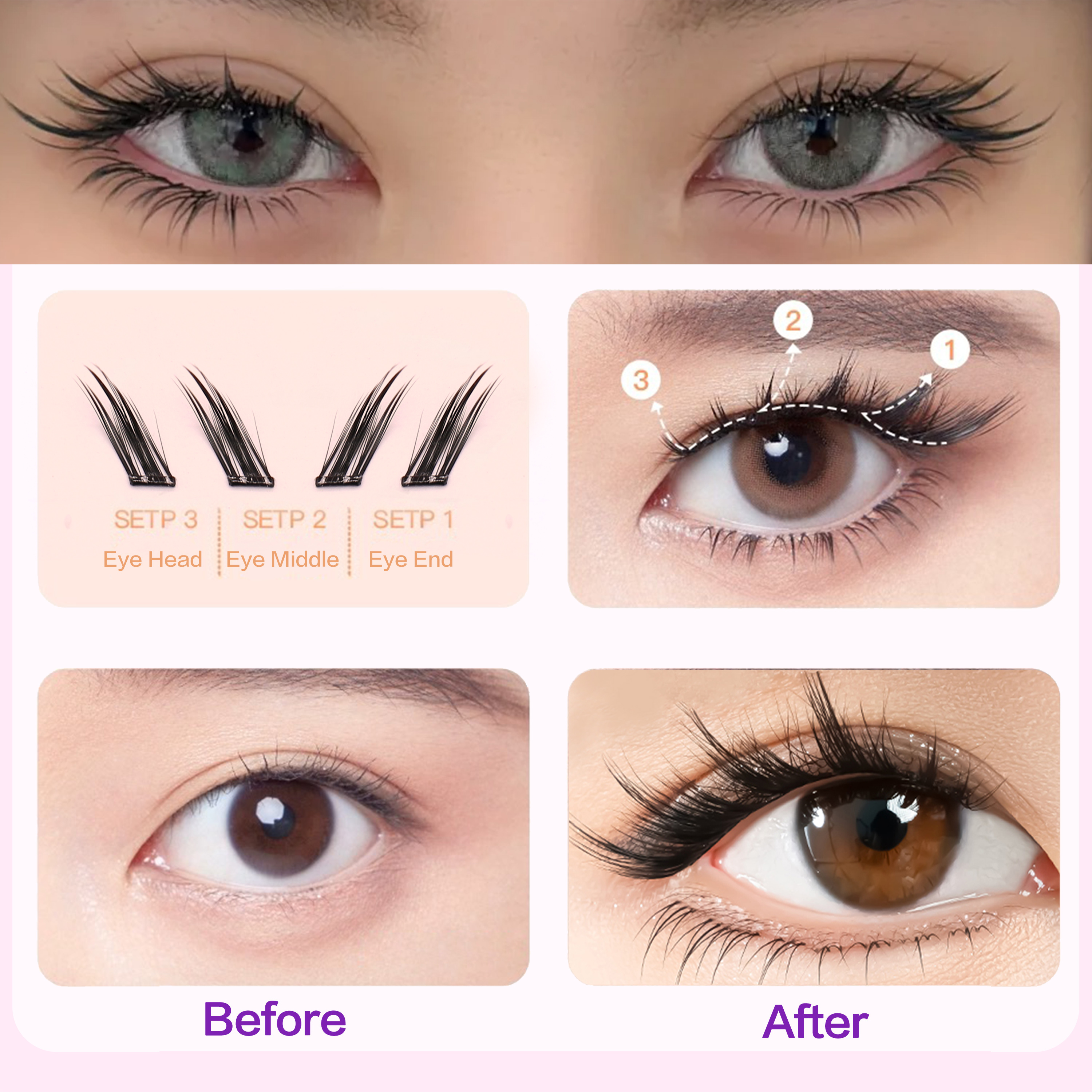 FindLove Fox Eye Lashes Pre Gl - огляд і ціна Eyelash Extension Uv Glue