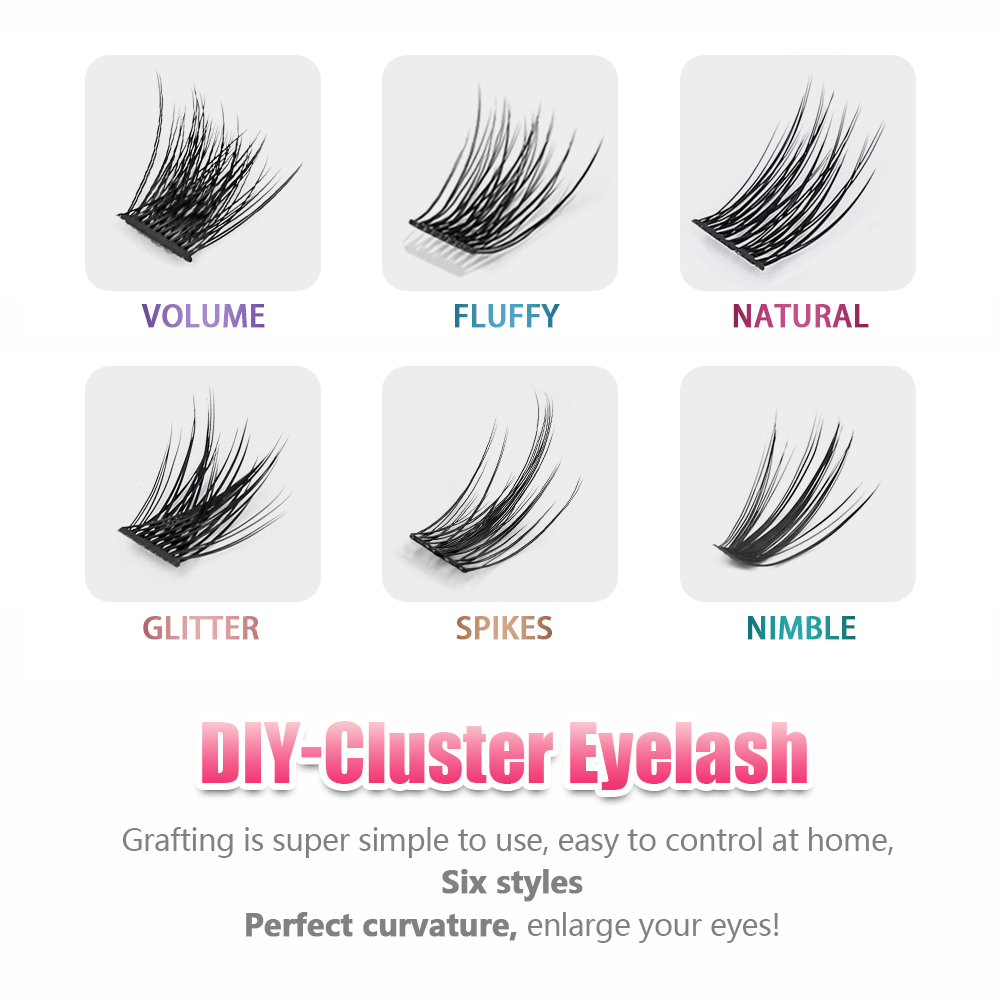 MASSCAKU Clusters Eyelash Exte - огляд і ціна Eyelash Extension Anime