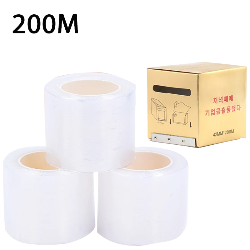 200m Transparent Makeup Film L - огляд і ціна Eyelash Extension Double Lash