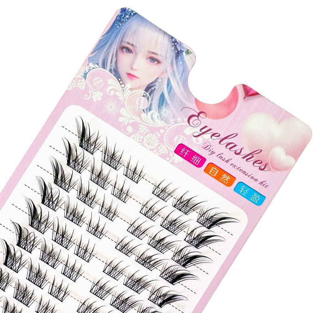 3D Cat Eye Clusters Lashes Nat - огляд і ціна Eyelash Extension Anime