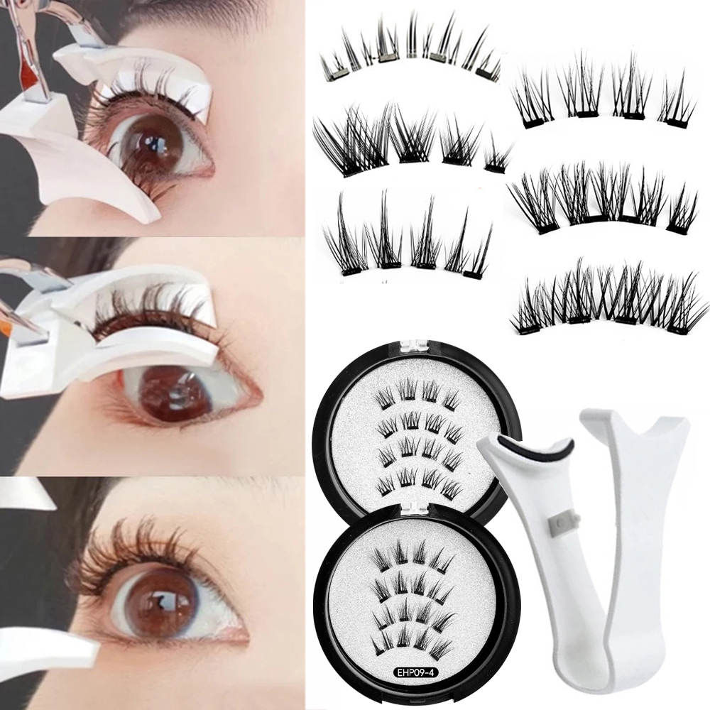 Glue-free Magnetic Eyelashes 3 - огляд і ціна Eyelash Extension Uv Glue