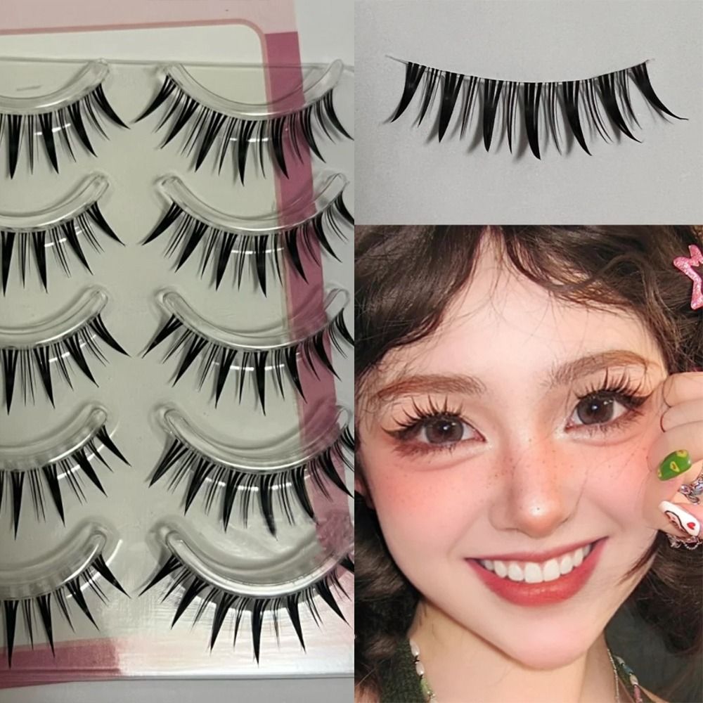 5 Pairs Pack Japanese Cosplay  - огляд і ціна Eyelash Extension Anime