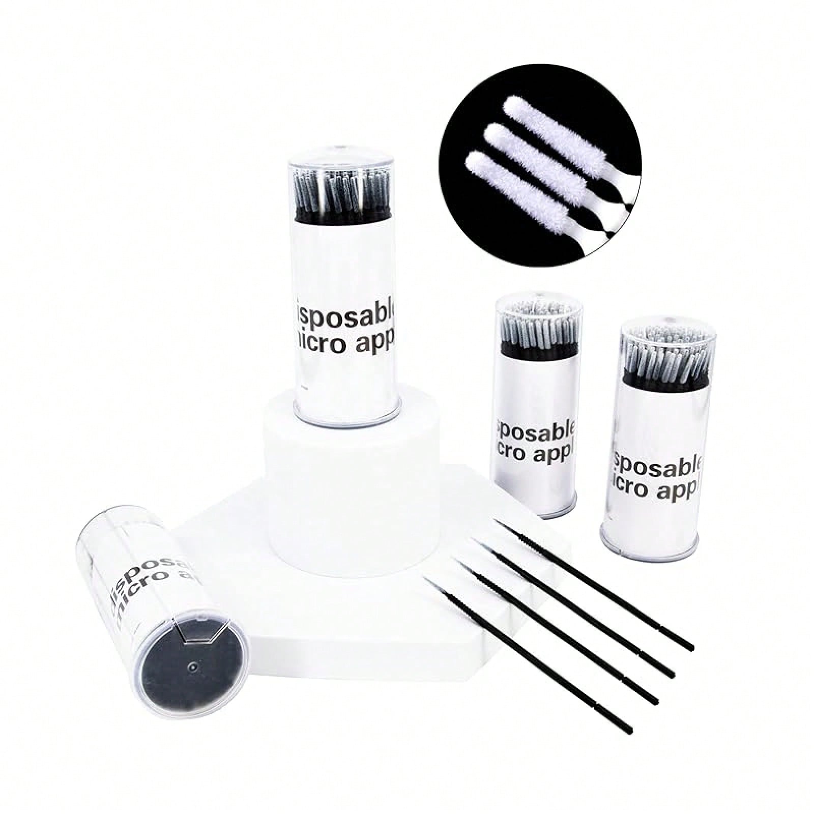 200Pcs Medium Tip Micro Brushe - огляд і ціна Eyelash Extension Medium