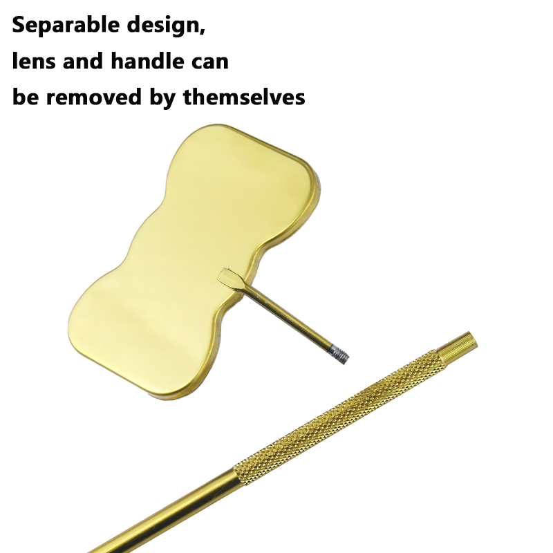 Stainless steel eyelash mirror - огляд і ціна Eyelash Extension Equipment