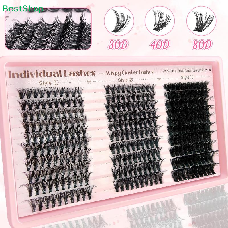 ✂Cluster Lashes Individual Ext - огляд і ціна Eyelash Extension Eyelash