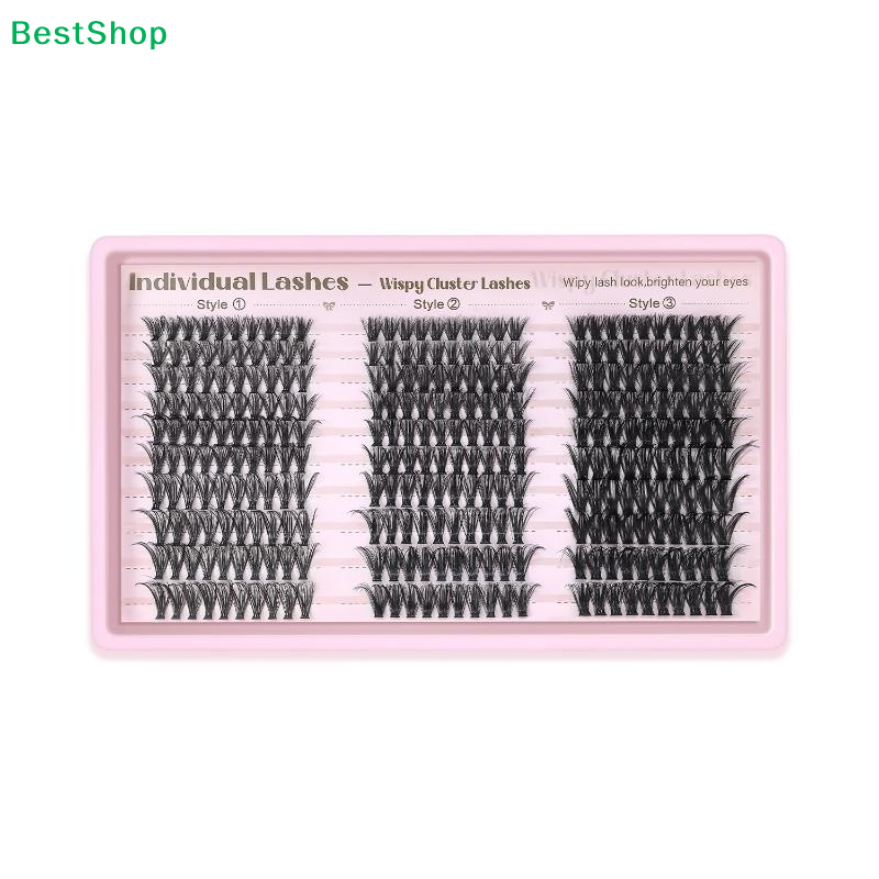 ✂Cluster Lashes Individual Ext - огляд і ціна Eyelash Extension Eyelash