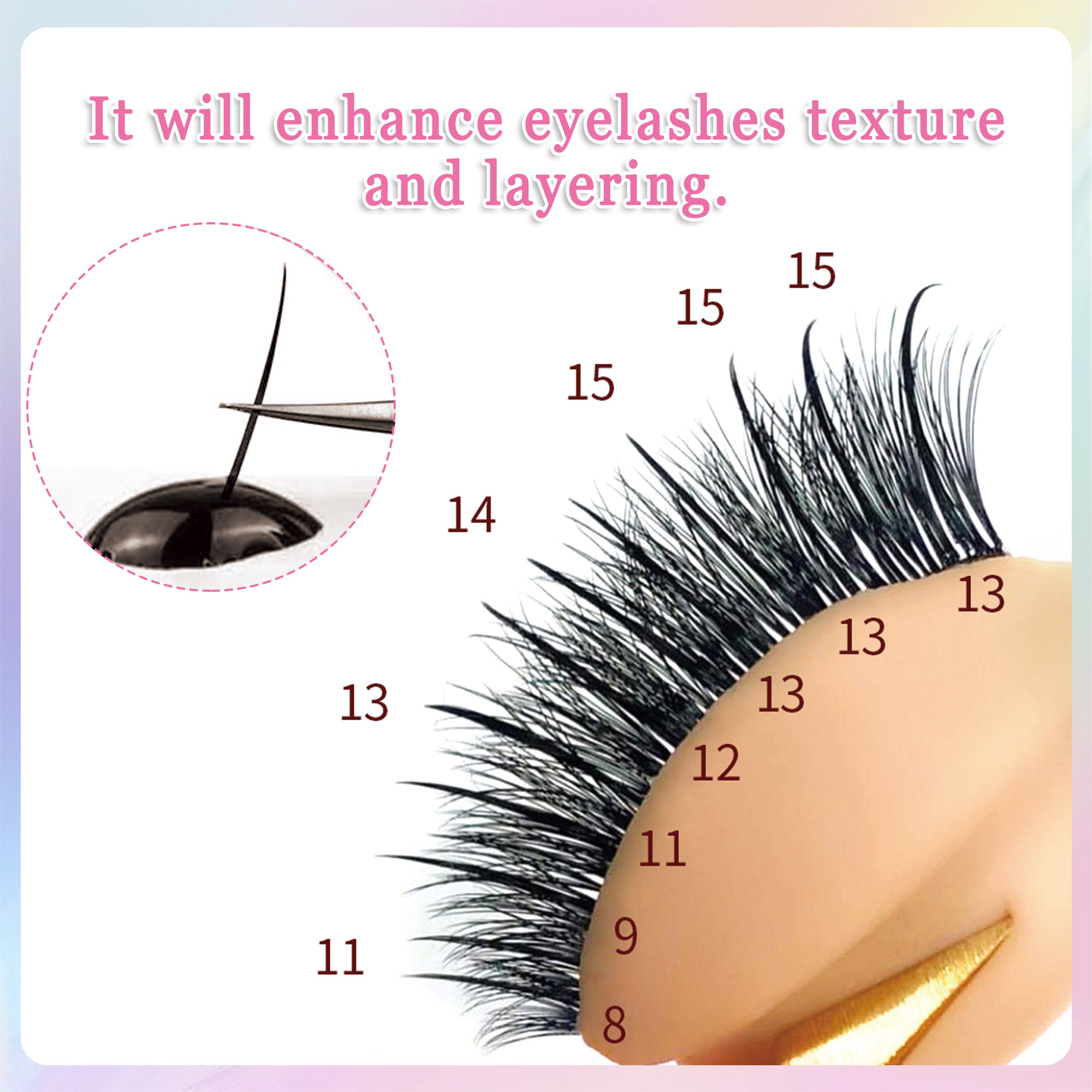 CoMango Spikes Lash Extension  - огляд і ціна Eyelash Extension Natural Classic