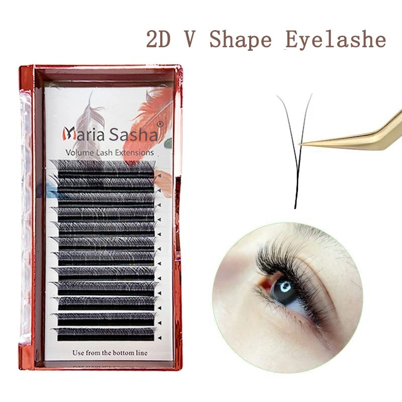 MARIA 2D Y Shape Eyelashes Han - огляд і ціна Eyelash Extension Anime