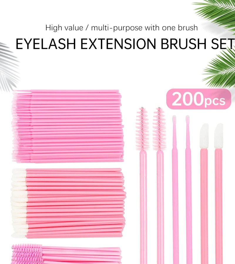 200pcs Lash Extension Micro Ap - огляд і ціна Eyelash Extension Cleaning