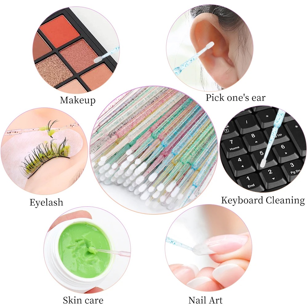 200pcs Lash Extension Micro Ap - огляд і ціна Eyelash Extension Cleaning