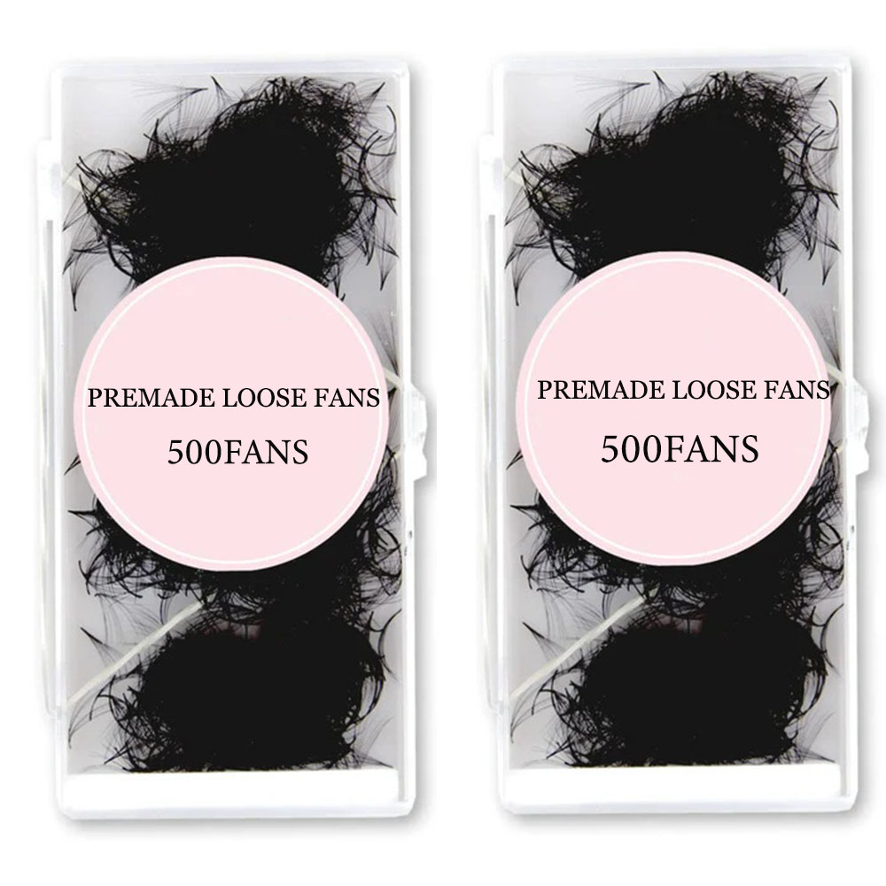 1000 Fans Loose Fan Lashes Eye - огляд і ціна Eyelash Extension Medium