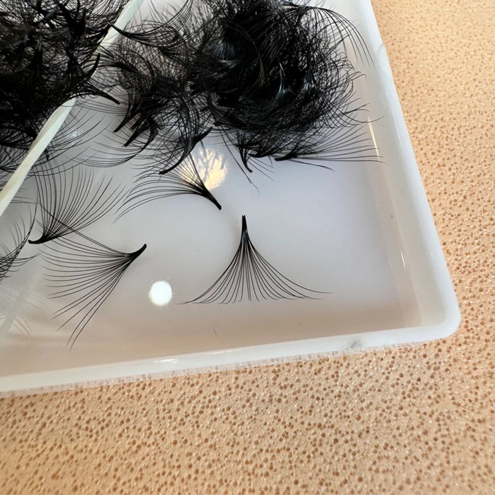 1000 Fans Loose Fan Lashes Eye - огляд і ціна Eyelash Extension Medium