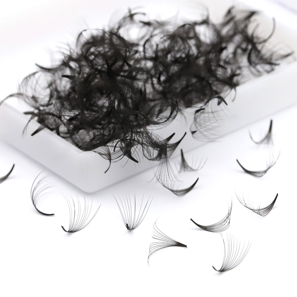 500 Fans Loose Fan Lashes Exte - огляд і ціна Eyelash Extension Medium