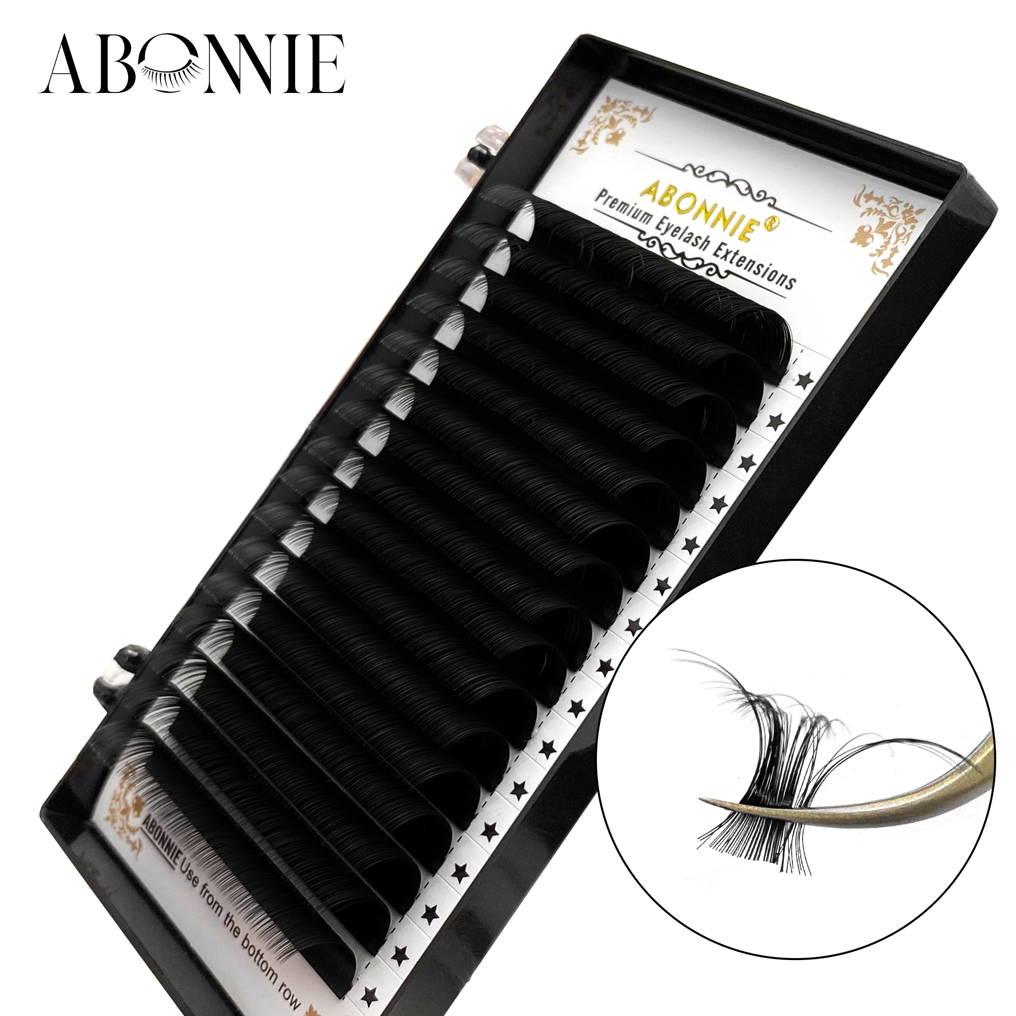 Abonnie Eyelashes Extension Si - огляд і ціна Eyelash Extension Natural Classic
